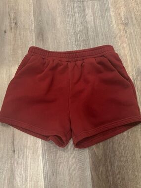 PARKE Lounge Sweatshorts — Maroon
